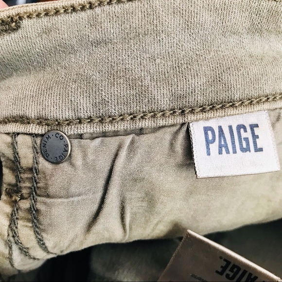 PAIGE Verdugo Ultra Skinny Ankle Jeans Sahara Green size 29 - Picture 5 of 10